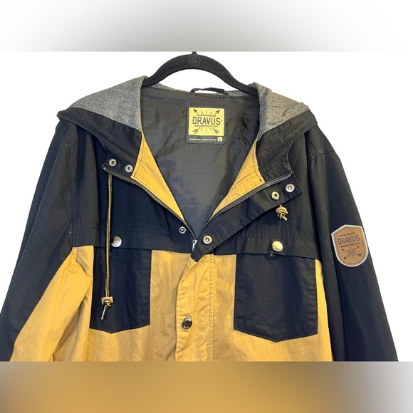 Dravus Coat/Jacket Yellow Black Size L - Picture 4 of 8